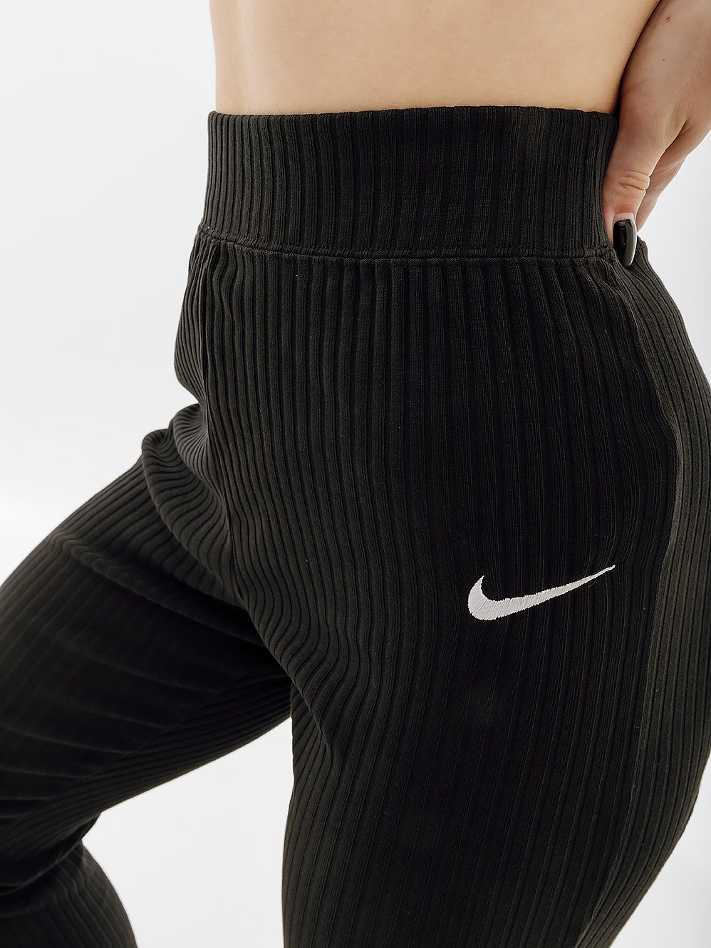 Штани Nike W NSW RIB JRSY PANT L, фото №3
