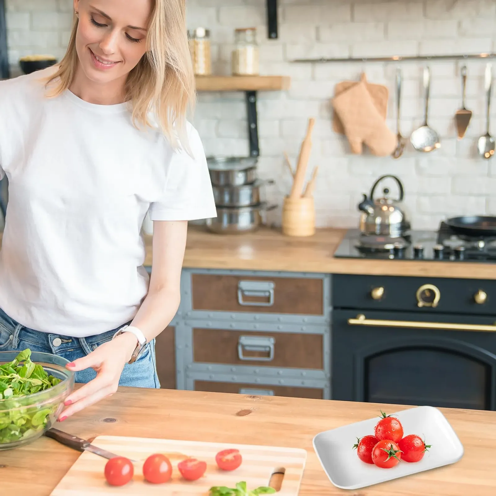 Форми для запікання Набір 6 шт. Прямокутні Меламін 19,1 x 11,9 x 2 см, фото №5