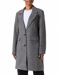 Пальто ONLY Женское Onlbillie Wool Check Coat OTW Шерстяное - Фото 1