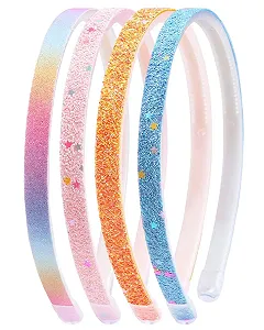 Набір з 4 блискучих обручів для волосся - Фото 1