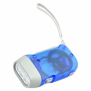 Ручний ліхтар з динамо-машиною Портативний аварійний - Фото 1