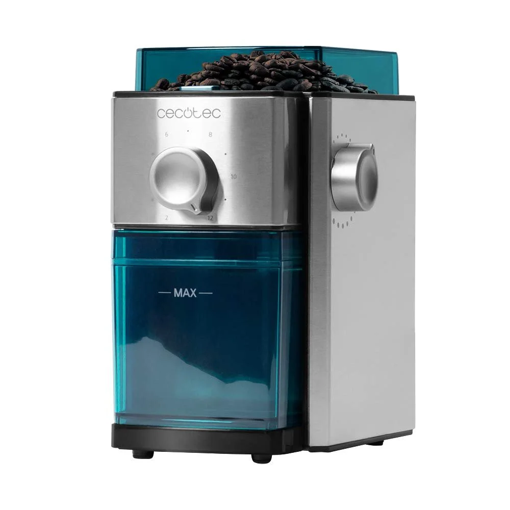 Электрическая кофемолка Cecotec SteelMill 2000 Adjust. Нержавеющая сталь, серебристый, фото №1