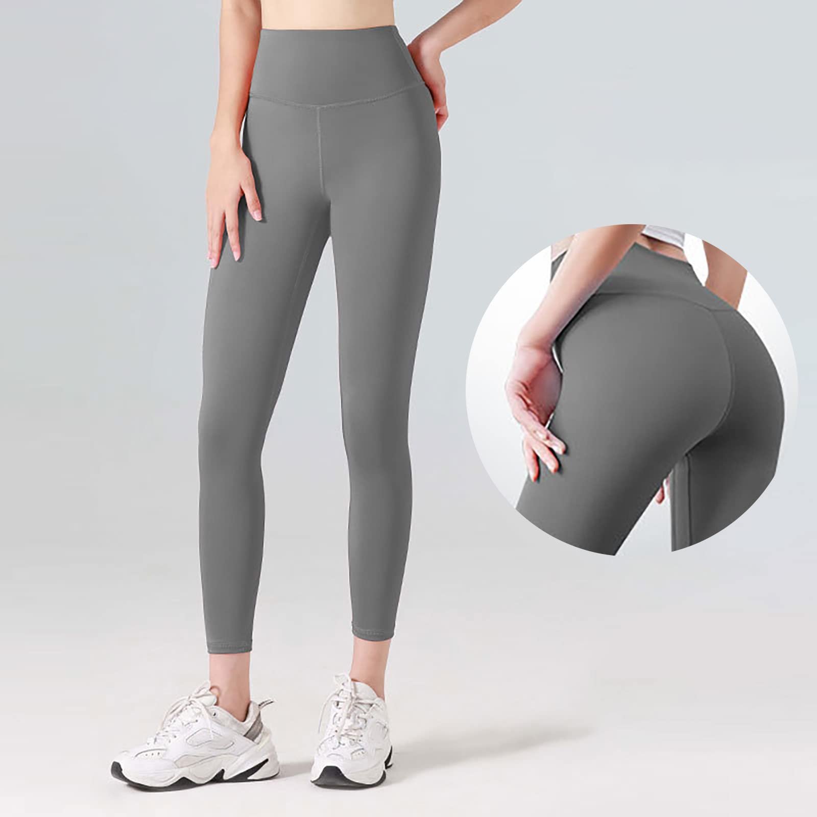 Легінси з високою талією Жіночі Спортивні Безшовні Push Up Booty Легінси Для спортзалу Легінси з високою талією Спортивні довгі Для йоги Вуличний одяг Спортивні Для бігу Йога Спортзал Scrunch Butt Легінси, фото №2