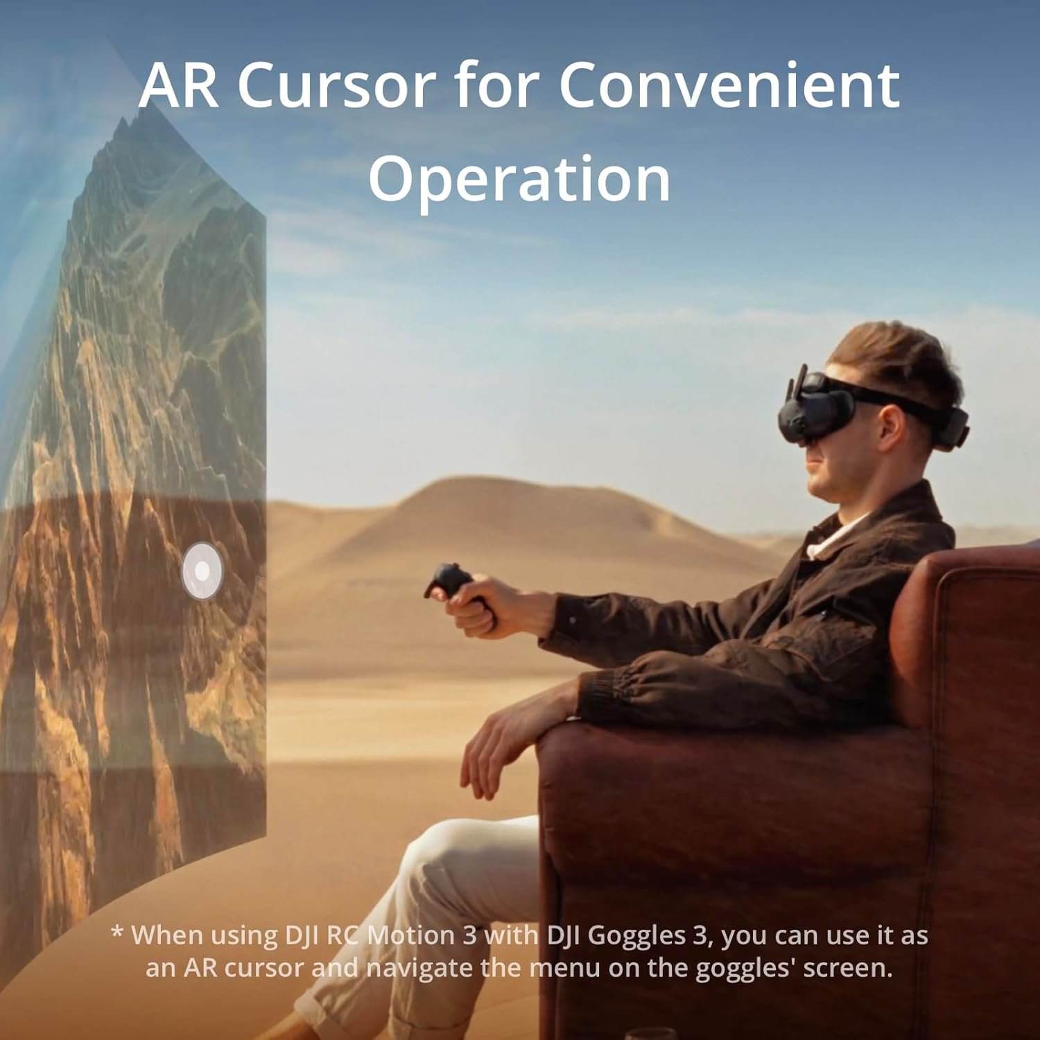 Пульт керування DJI RC Motion 3 для DJI Avata 2, DJI Mini 4 Pro, DJI Air 3, DJI Goggles 3, DJI Neo Темно сірий, фото №5