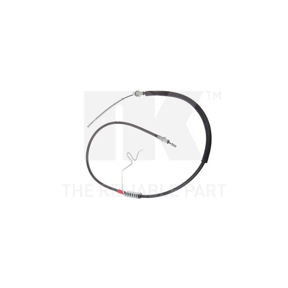 Трос стояночного гальма NK 9025126 для FORD лівий, фото №1 Трос стояночного гальма NK 9025126 для FORD лівий, фото №1