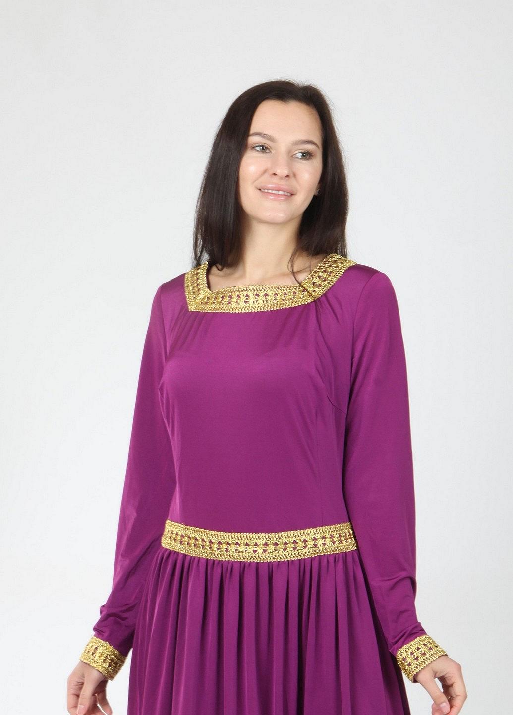 Платье Milena L Фиолетовый (ND-021213-Violet), фото №6