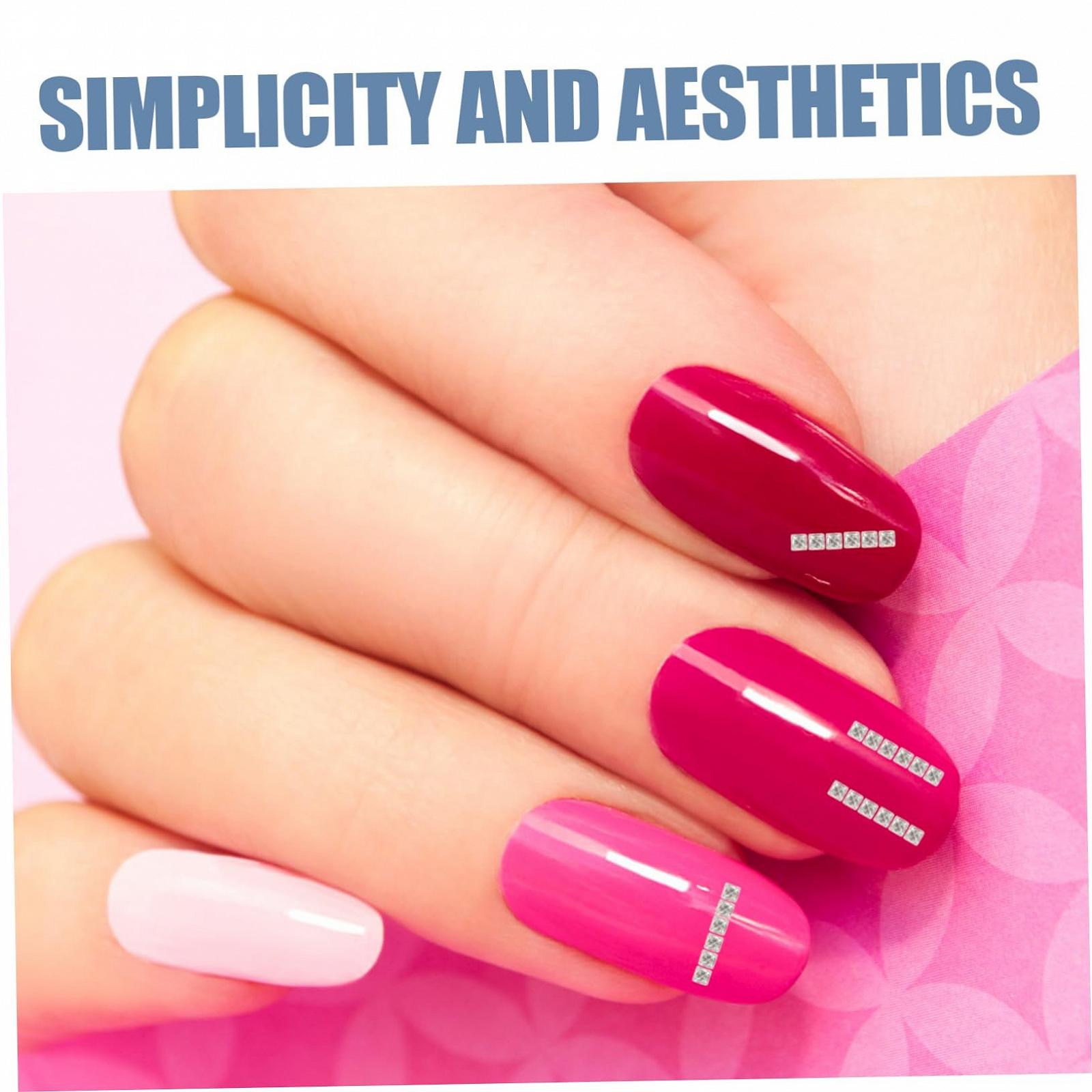 Набор драгоценных камней для ногтей, 50 штук, плоские циркониевые украшения для ногтей, декоративные украшения, фото №6