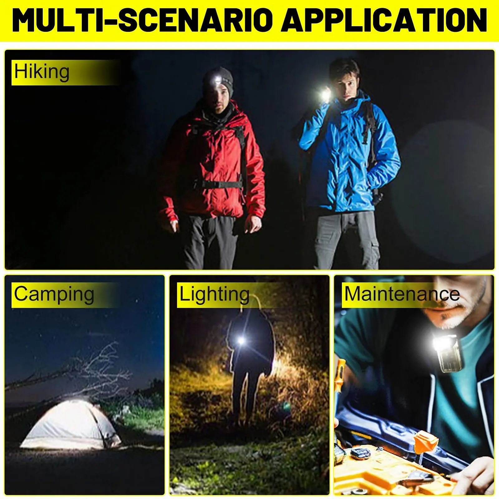 LED Ліхтар Акумуляторний Мініліхтар 600 люмен 4 режими IPX4 Водонепроникний, фото №5 LED Ліхтар Акумуляторний Мініліхтар 600 люмен 4 режими IPX4 Водонепроникний, фото №5