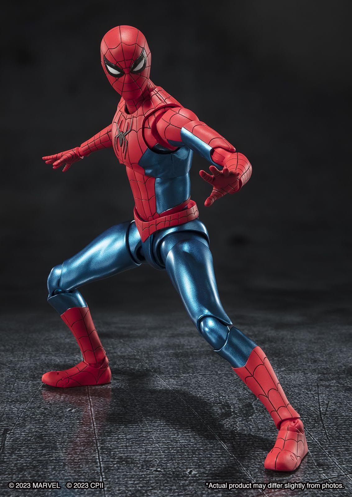 Фігурка Людина-павук Bandai Spirits S.H.Figuarts Новий червоно-синій костюм, фото №2
