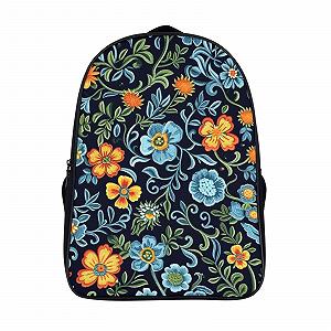 Ранець DPEOANEBN Flower для школи, для дівчаток та хлопчиків, ергономічний дизайн, рюкзак для кампуса, модний рюкзак для підлітків, 40x28x16 см - Фото 1