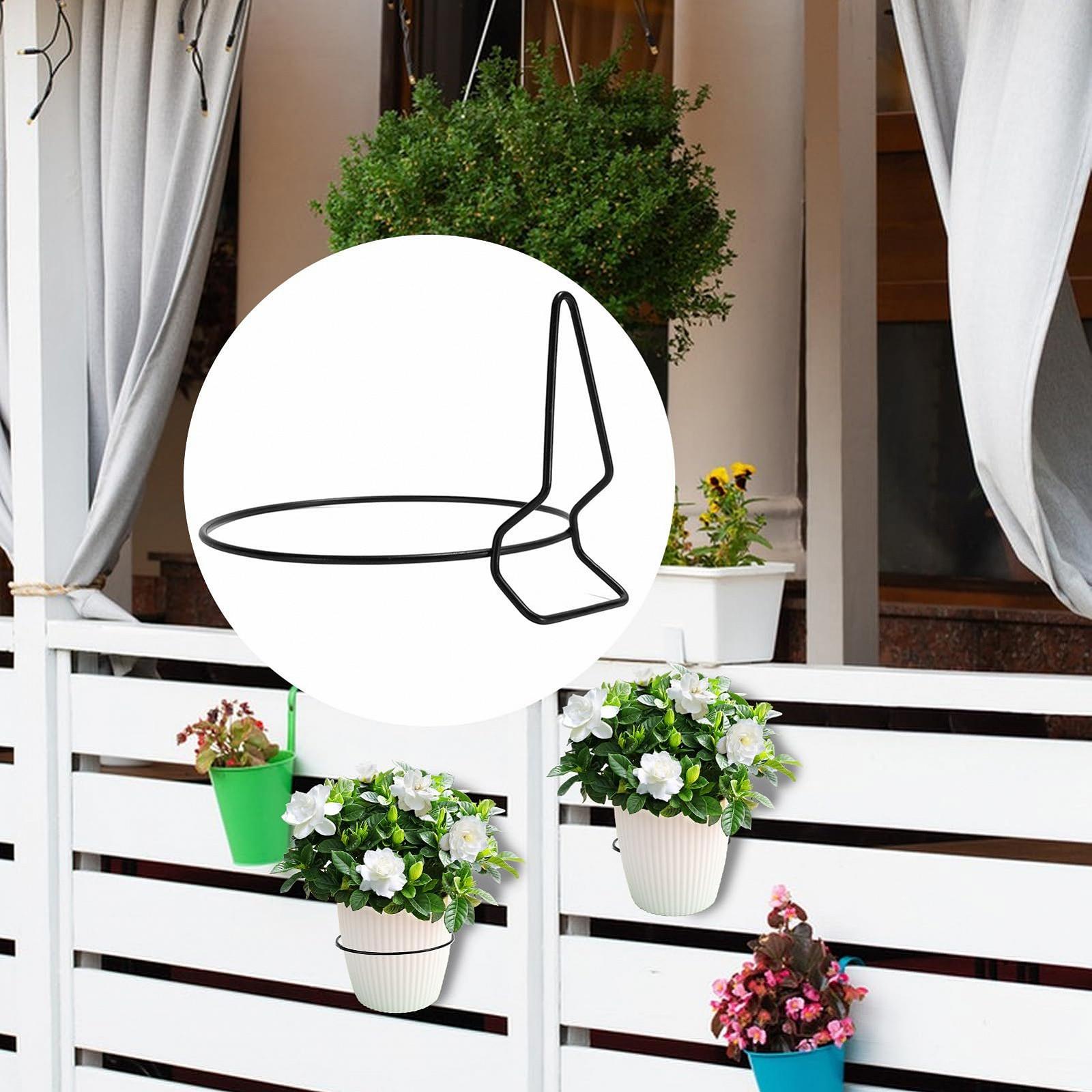 Настенное крепление Générique 4 шт. держатели для цветочных горшков для внутреннего и внешнего использования, фото №2