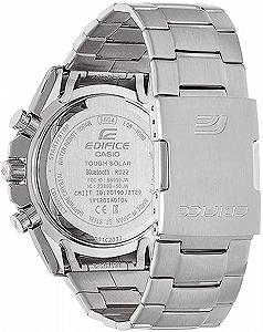 Годинник Edifice EQB-1100D-1AER, сріблястий synthetic.ua - Фото 1