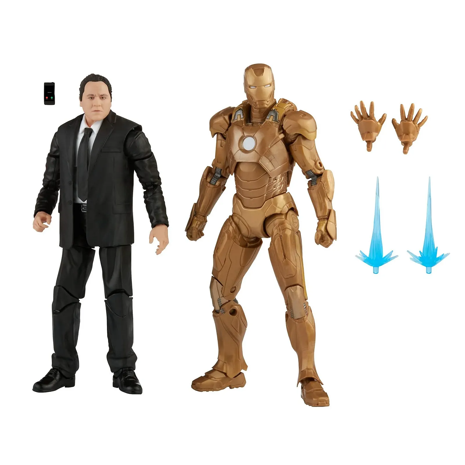 Набір фігурок Hasbro Marvel Legends Series Iron Midas та Happy 15 см, фото №1