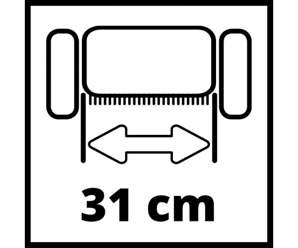 Einhell Аератор-скарифікатор акумуляторний GC-SC 36/31 Li PXC 18В 31см 10.9кг, solo без АКБ та ЗП, фото №9