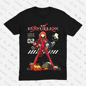 Футболка Аниме Евангелион Аска Лэнгли Evangelion Asuka Langley TH064 L - Фото 1