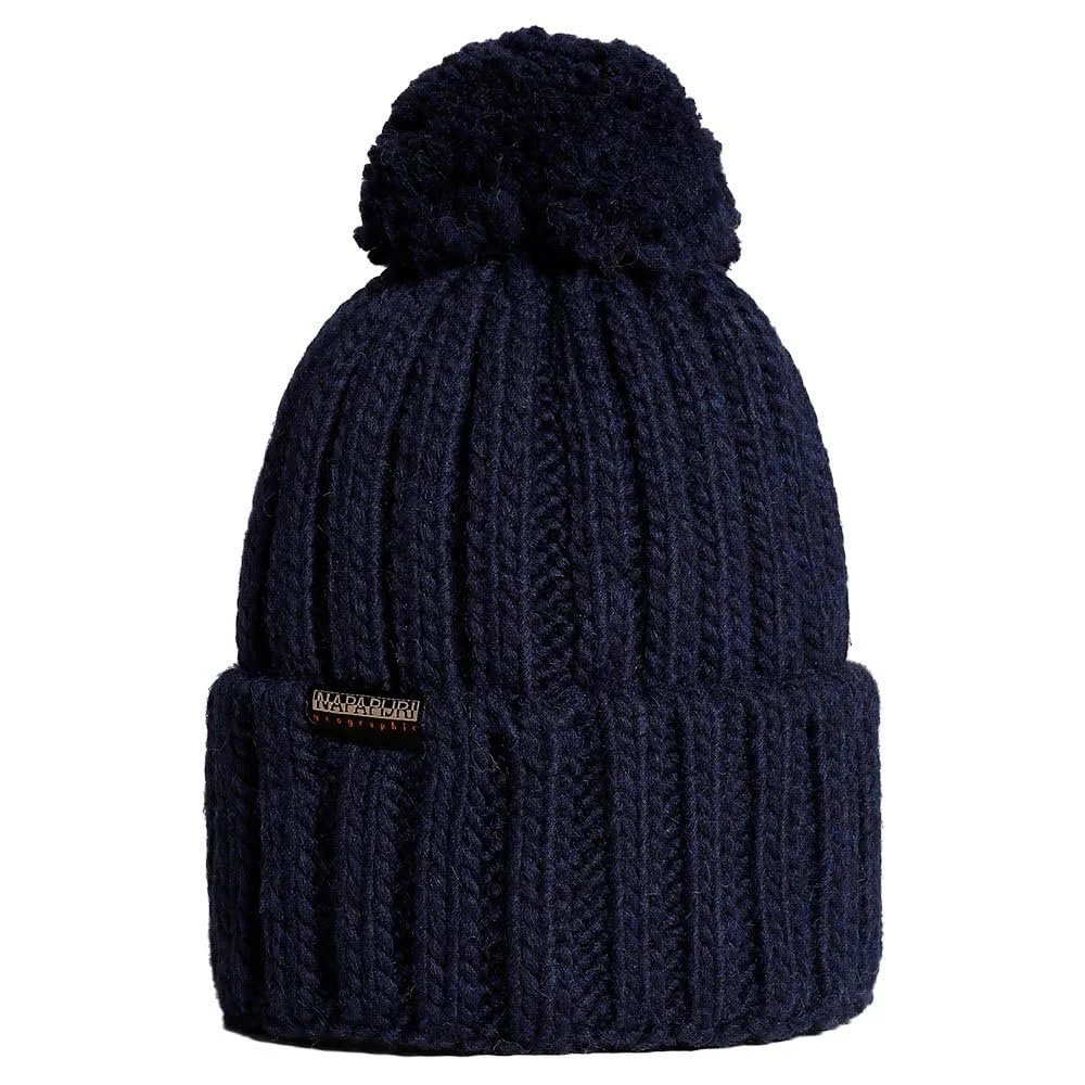 Шапка Napapijri Semiury 6 Детская Черный, черный, фото №2 Шапка Napapijri Semiury 6 Детская Черный, черный, фото №2