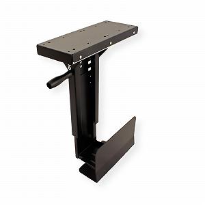 Кріплення для ПК ROLINE Slim, Настільна підставка для комп'ютера, Розсувна та регульована, чорна synthetic.ua - Фото 1