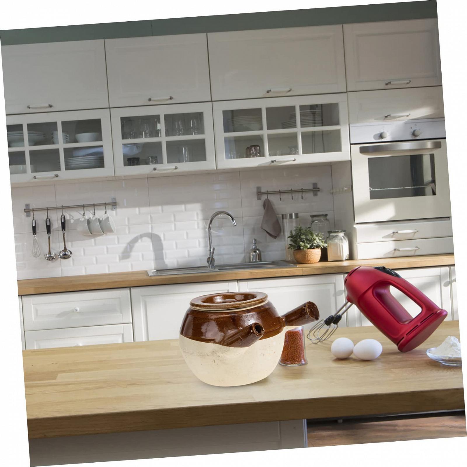 Горщик для ліків глиняний Ciieeo Традиційний термостійкий для газових плит, фото №5