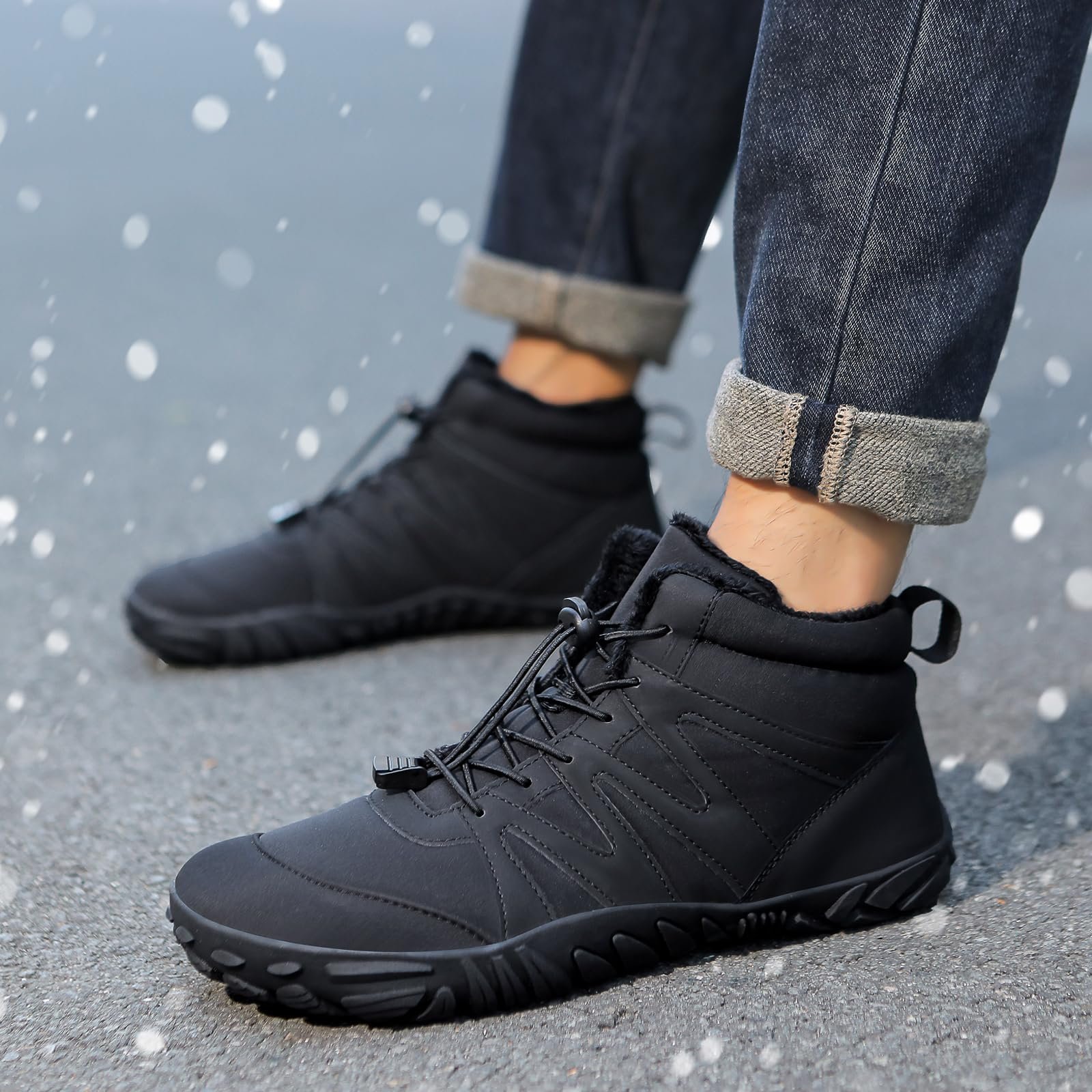 Черевики Fadezar Waterproof зимние утепленные мужские/женские для активного отдыха нескользящие, фото №6