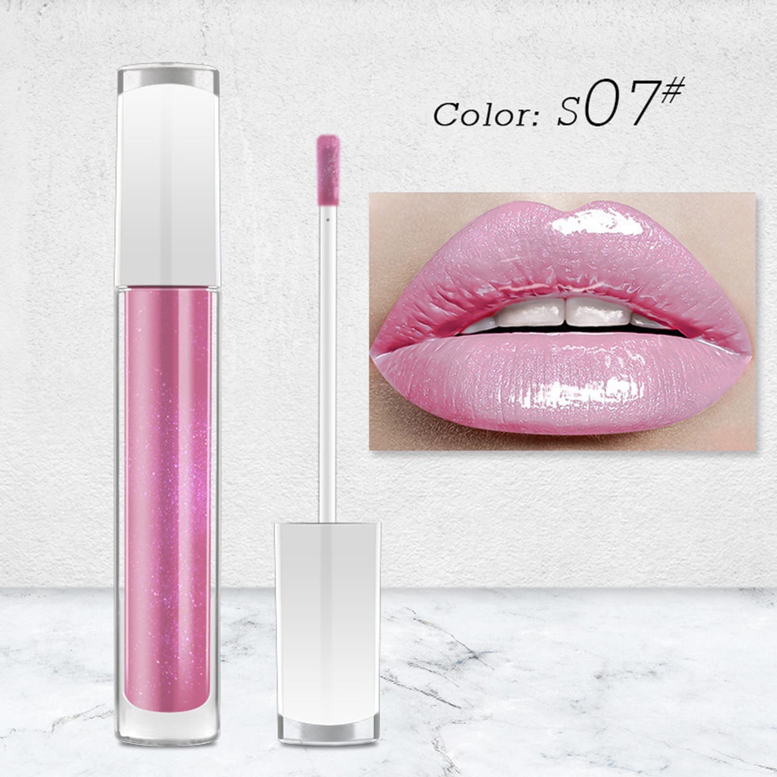 Блиск для губ Pearl Fine Moist Lipgloss Lip Glaze (7 мл) Carnival D, One Size, фото №3