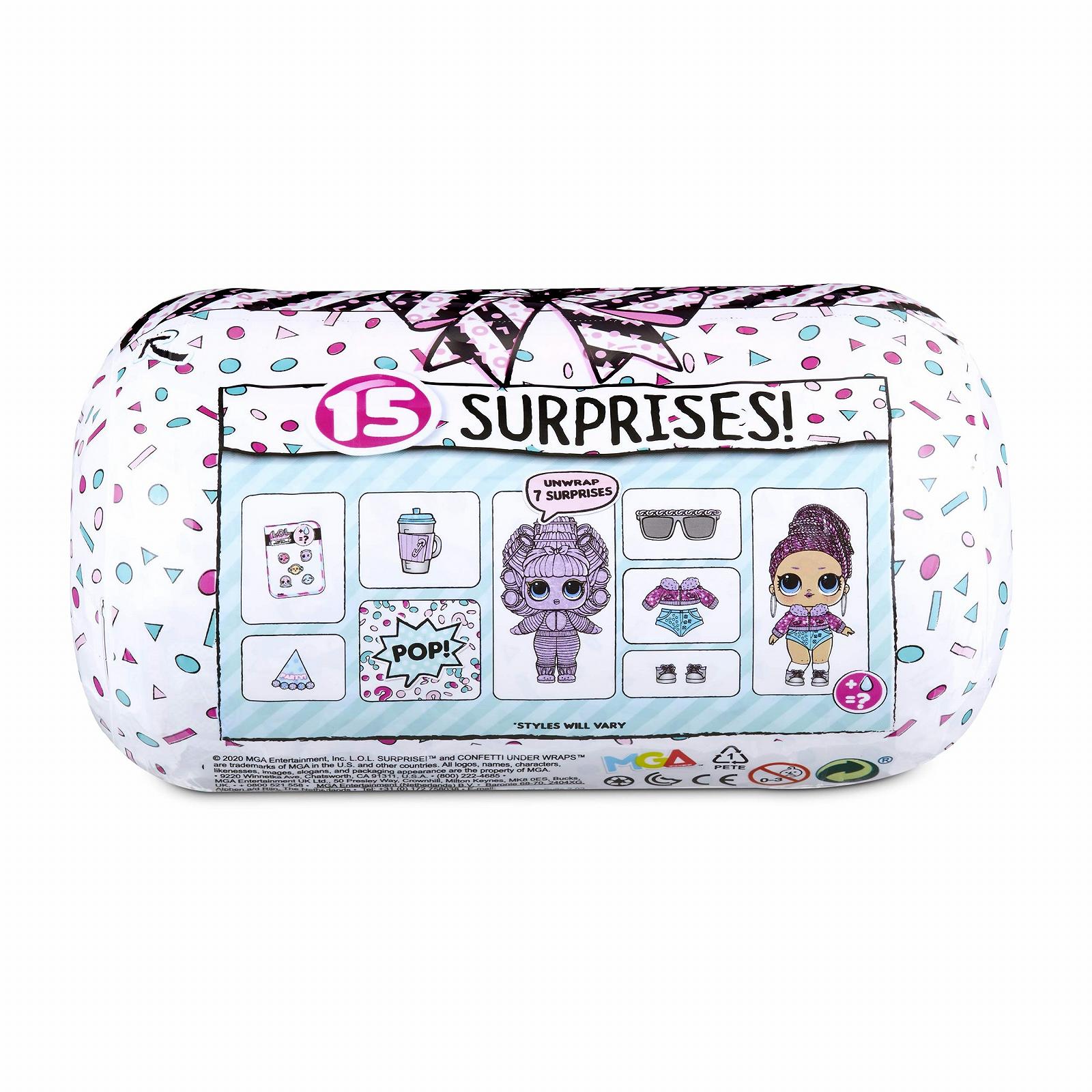Лялька LOL Surprise Confetti Under Wraps Surprise A, фото №2