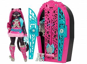 Monster High Catty Noir Кетти Нуар таємниці Хаунтлливуду Skulltimate Secrets – шафа, 19+ сюрпризов - Фото 1