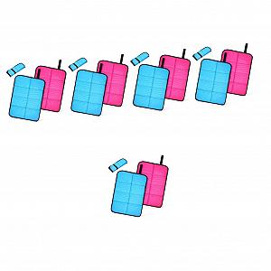 Килимок Sosoport 10 pcs Сидіння Подушка Переносний Пікнік Вуличний Туристичний Складаний Літній Килим Піна Подорожі - Фото 1