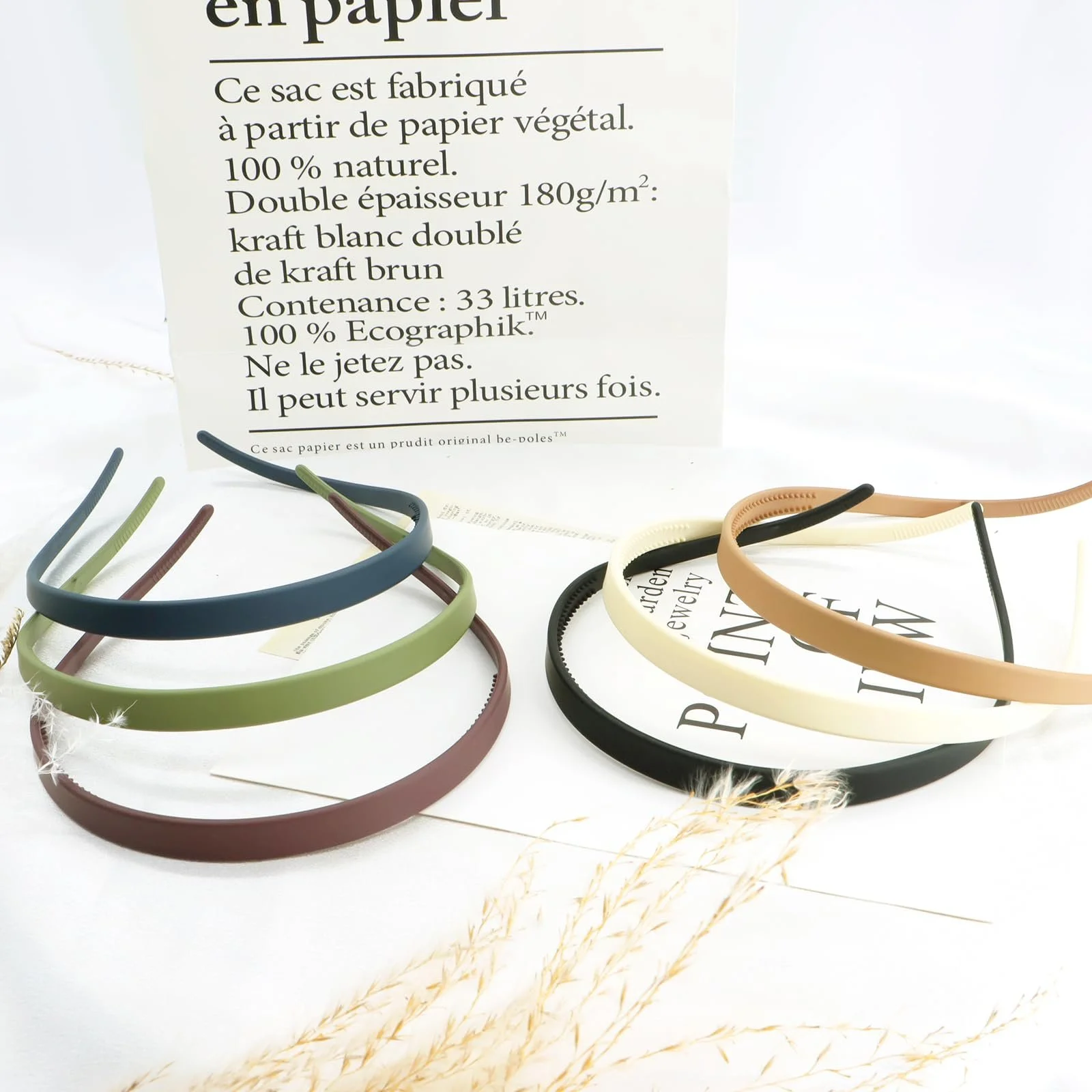 Тонкий обруч для волос ZOCONE, фото №6