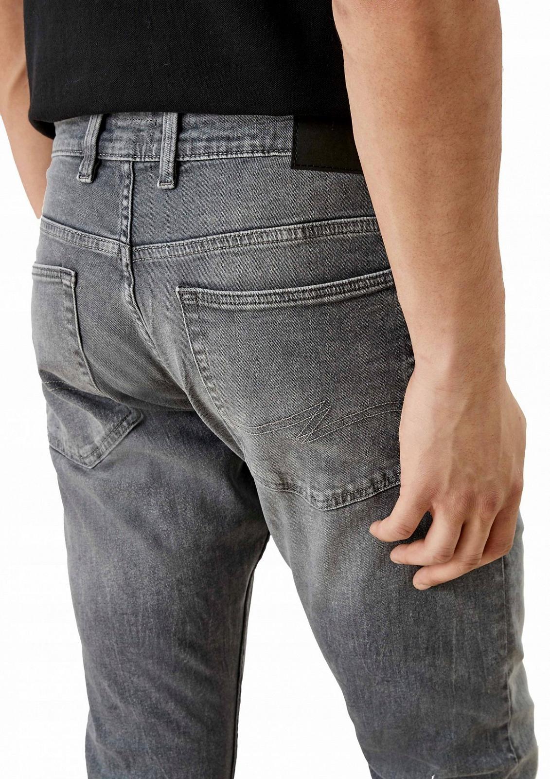 Джинси Trousers RICK SLIM FIT 520.11.899.26.180.2005616-95Z4 Q/S by s.Oliver Сірий  L, фото №4