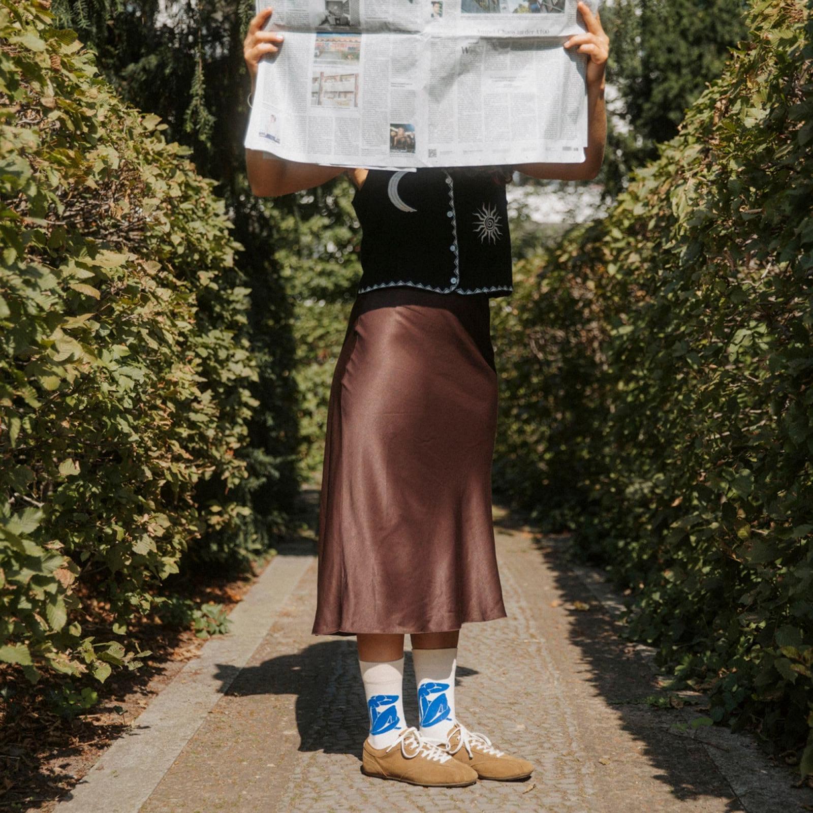 Шкарпетки Gustav Klimt, Mondrian, Van Gogh, Franz Marc, Friedrich, Munch Art Socks з органічної бавовни, фото №9