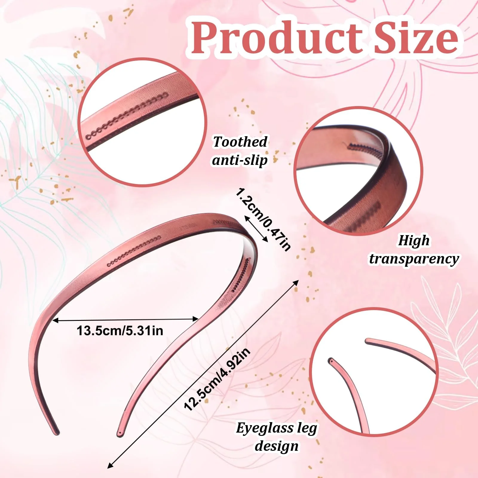 Набор тонких обручей, фото №4