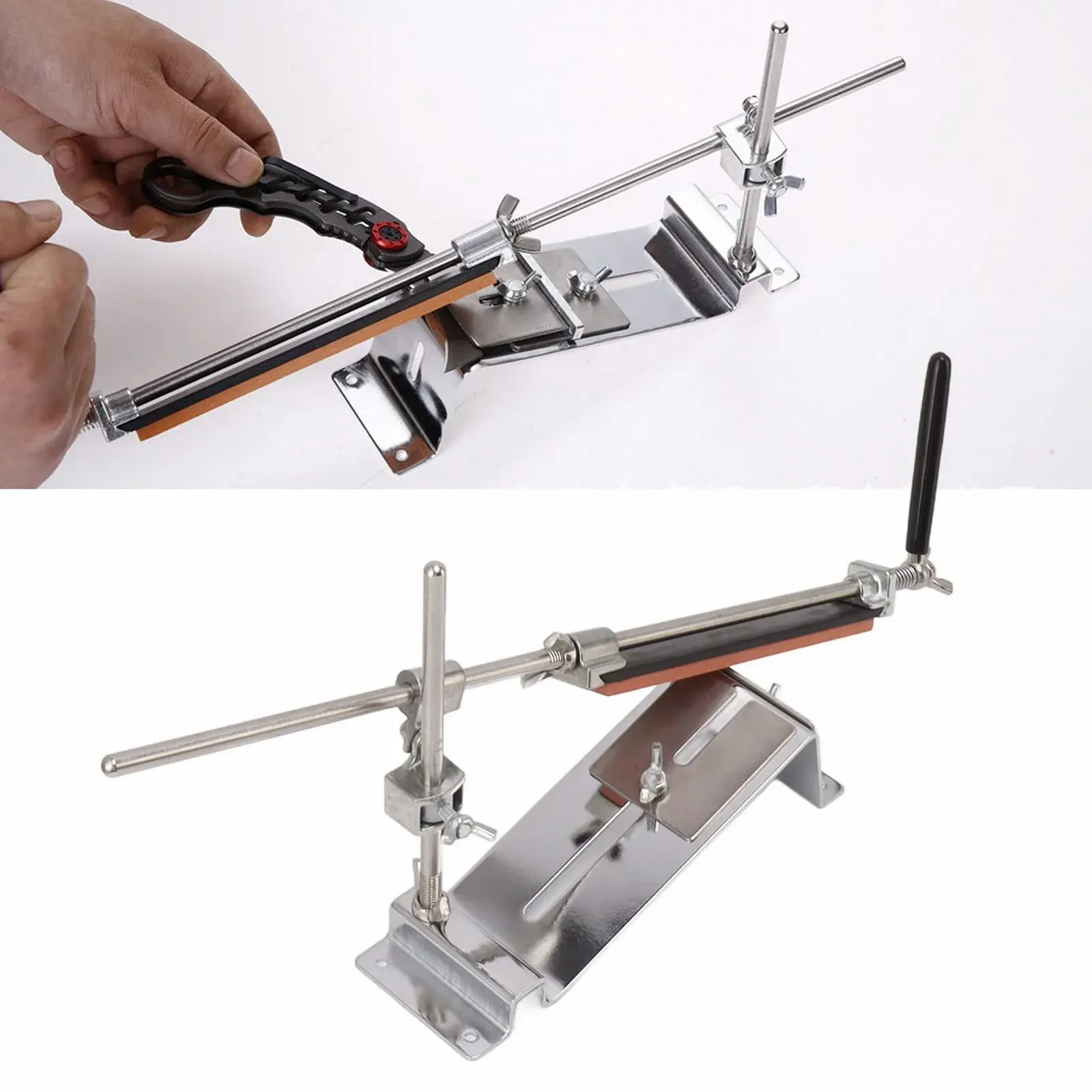 Набір для заточування ножів Professional Chef Stainless Steel з 4 каменями, фото №6