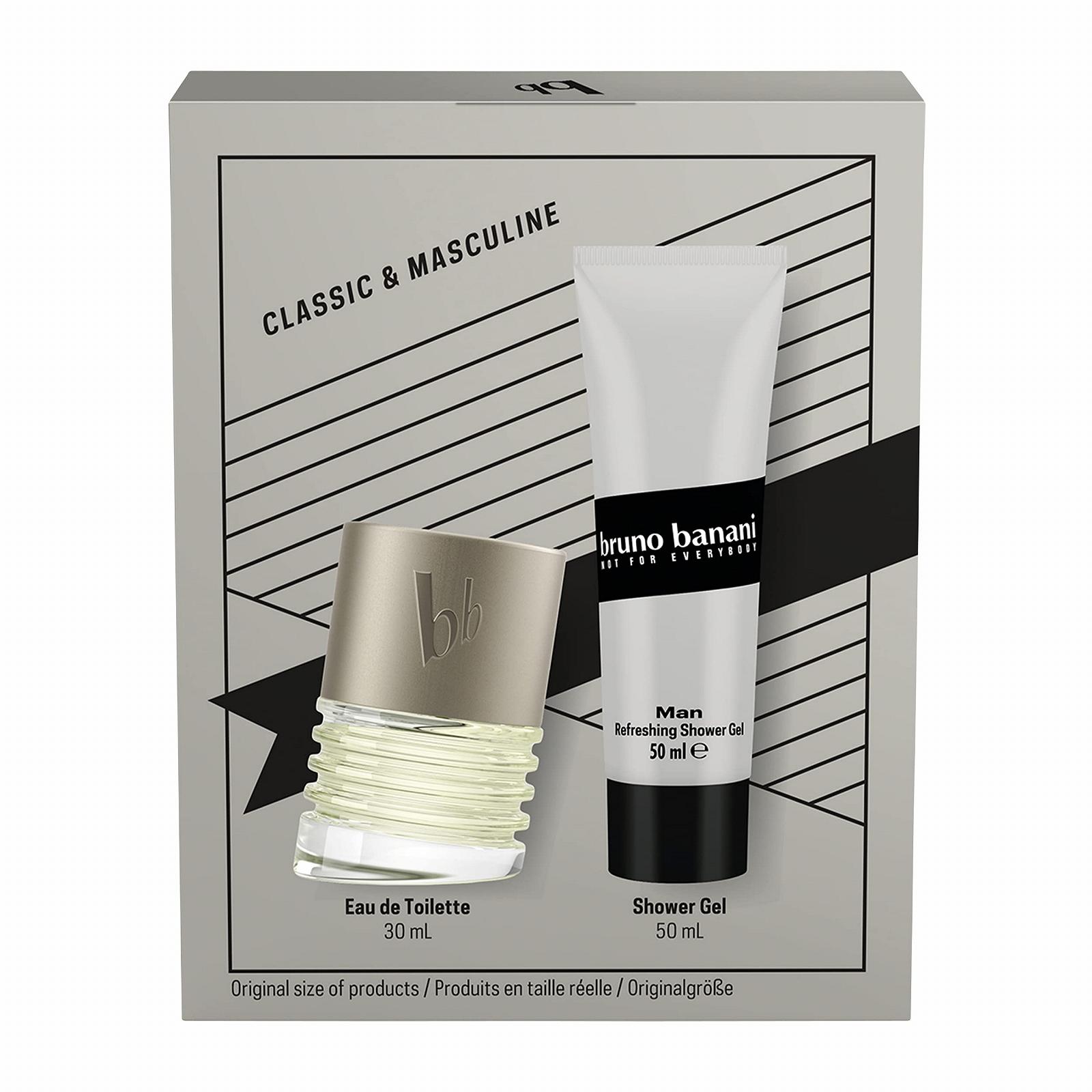 Подарунковий набір bruno banani Man Туалетна вода 30 мл + Гель для душу 50 мл, фото №2