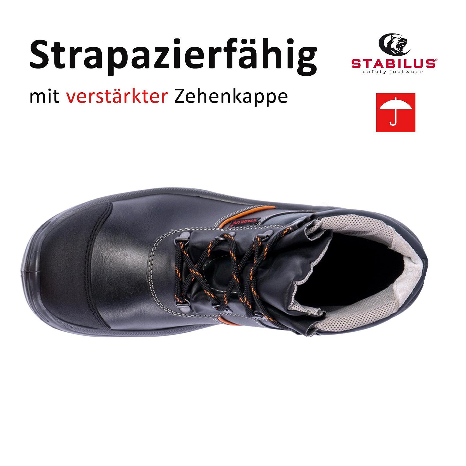 Ботинки STABILUS Kurt Mid S3 кожаные с металлическим подноском, фото №3