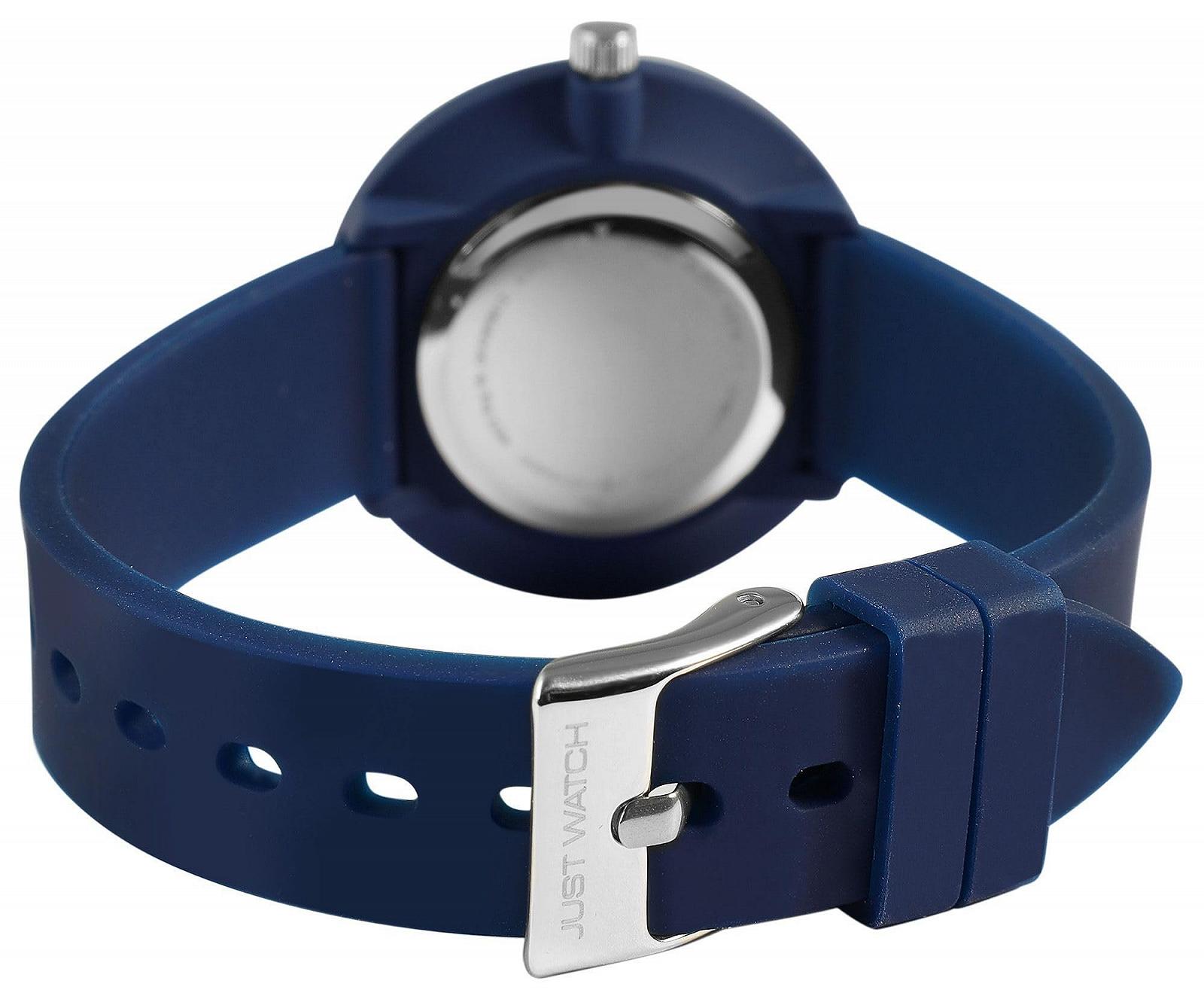 Часы Just Watch Jola Женские Металлический корпус с силиконовым ремешком Красный/Синий, фото №3