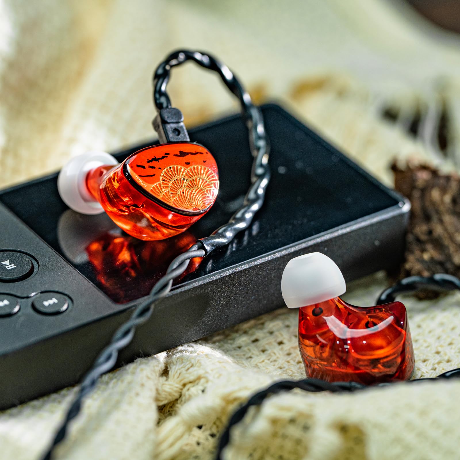Навушники LINSOUL TANGZU x HBB XuanNv In-Ear Monitor 2 Dynamic Drivers HiFi IEM Чорний, фото №5
