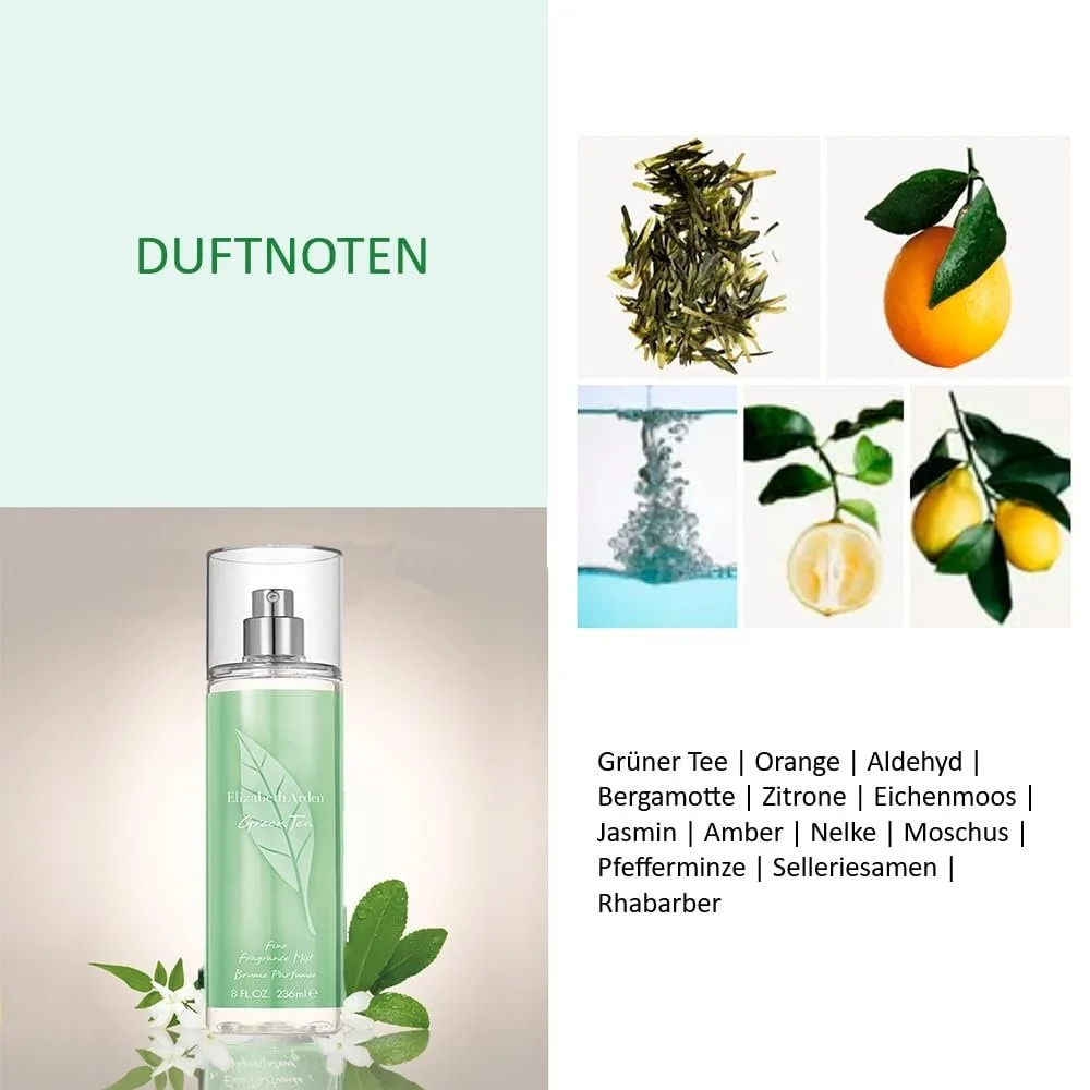 Парфумована вода Elizabeth Arden Green Tea Освіжаючий, квітковий та цитрусовий аромат, фото №3 Парфумована вода Elizabeth Arden Green Tea Освіжаючий, квітковий та цитрусовий аромат, фото №3