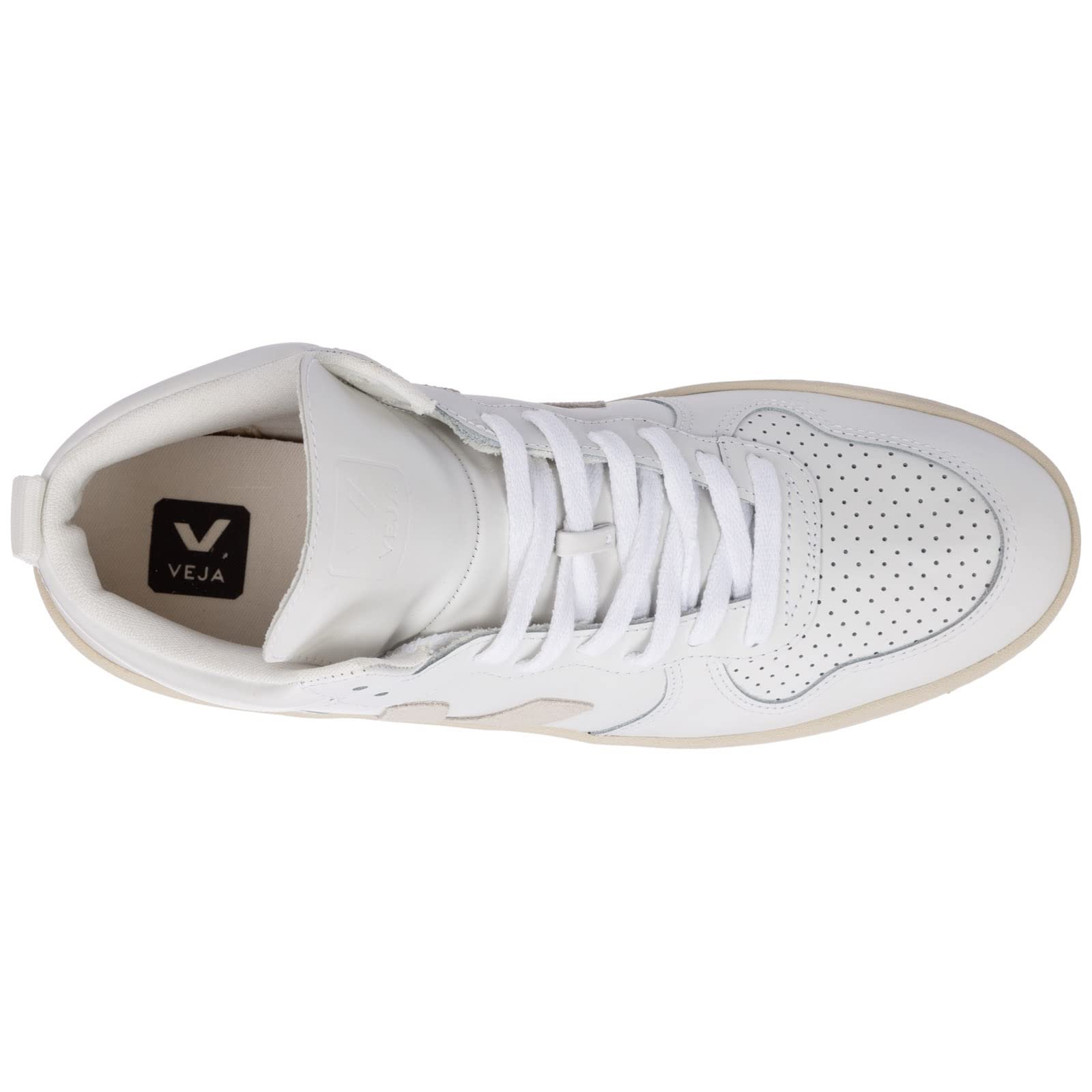 Кроссовки Veja V-15 High Bianco мужские, фото №3