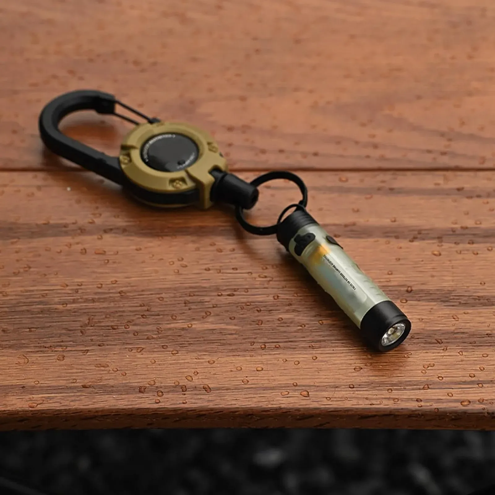 Фонарик Gerique клипса на козырек, водонепроницаемый уличный фонарь, многофункциональная ультраяркая светодиодная лампа для охоты, кемпинга, рыбалки, ручной источник света, 6,5 x 1,5 см, фото №4