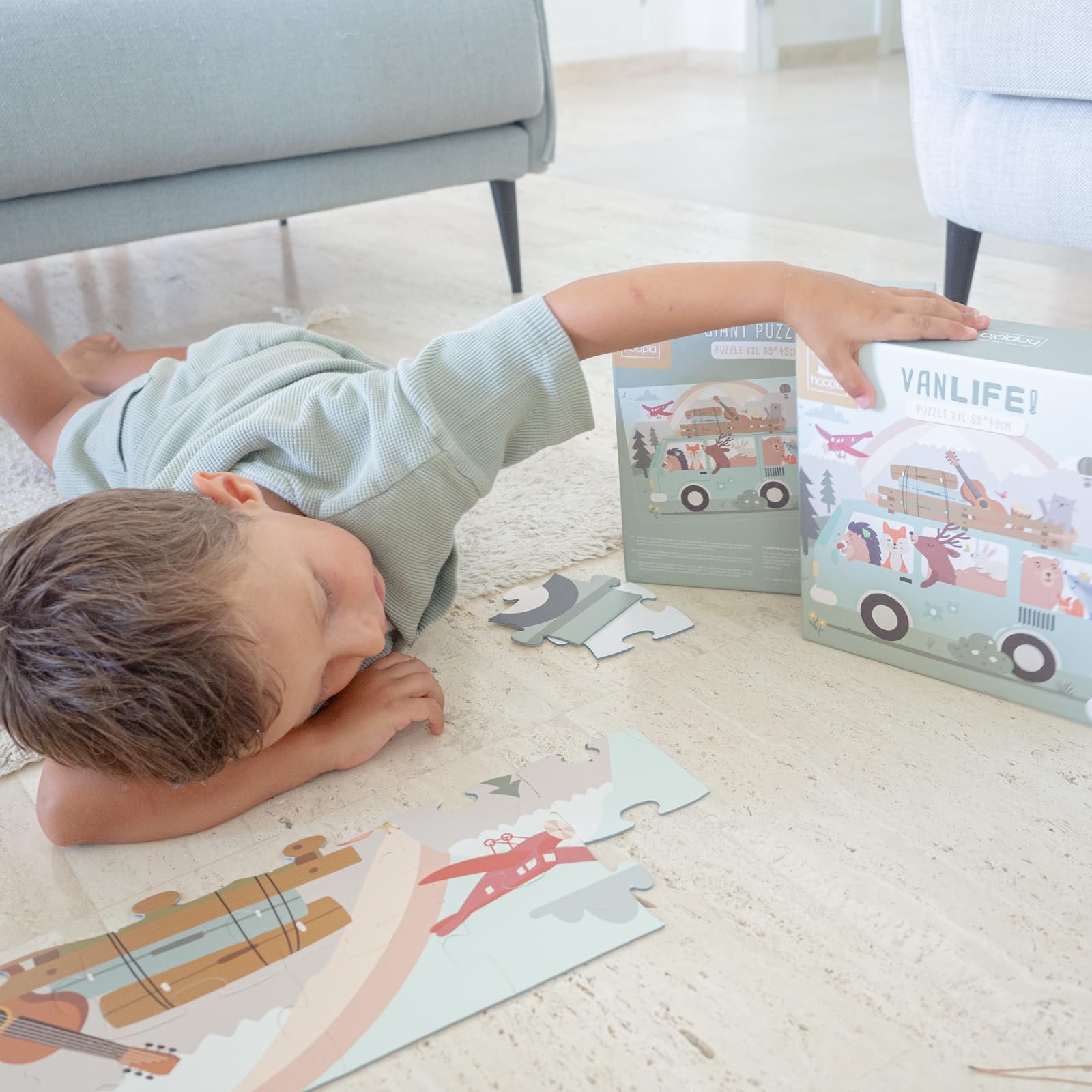 Пазл Hoppla Van Life XL 48 деталей 69 x 49 см, фото №7