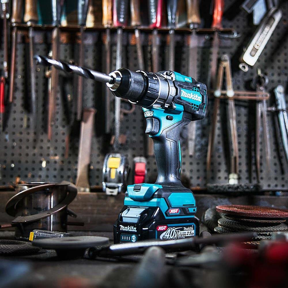 Дриль-шуруповерт Makita HP001GZ 40 В Макс. (без батареї та зарядного пристрою), Бензин, фото №4