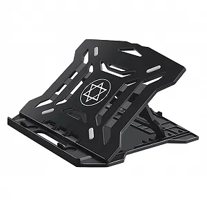 Підставка для ноутбука NUOBESTY складана, з регульованою висотою, портативний, оптимізоване розсіювання тепла для роботи та перегляду відео, випадковий колір - Фото 1