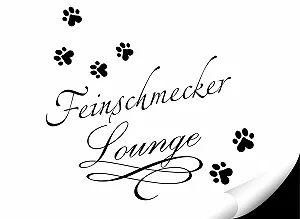 Наклейка на стіну W3334 Gourmet Lounge Тварини Лапи 40 x 31 см Чорна synthetic.ua - Фото 1