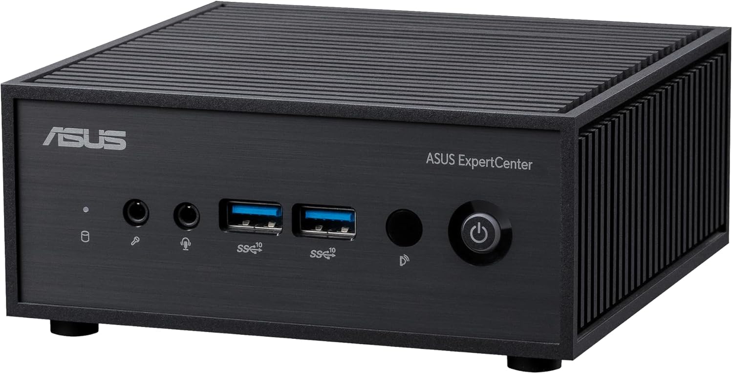 Міні ПКASUS PN42-BBN100MV / Intel N100 / HDMI / LAN / Wi-Fi 6 / Bluetooth 5.0 / Black, фото №1