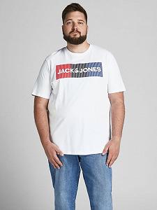 Футболка Jack&Jones LOGO TEE SS O-NECK NOOS PS 12158505 Белый 2XL - Фото 1