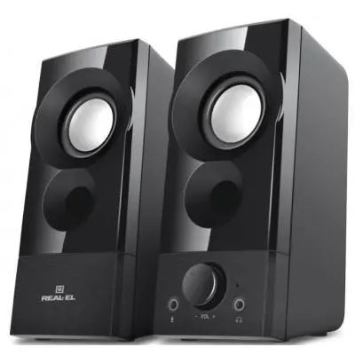 Акустическая система REAL-EL S-90 Black, фото №1