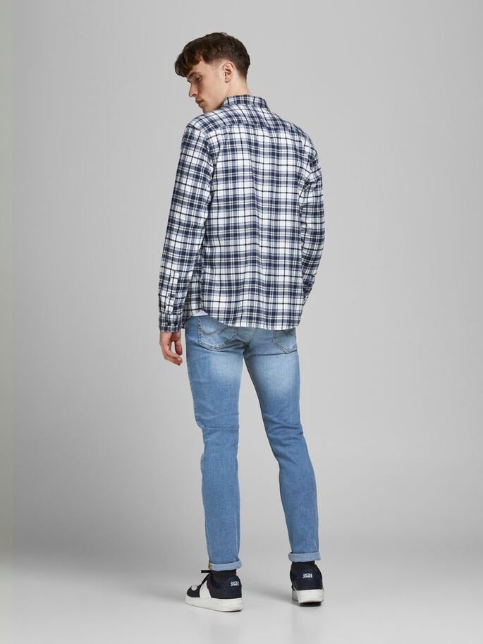 Джинси JJIGLENN JJORIGINAL N 12182966 Blue Denim  Jack&Jones Блакитний M, фото №3