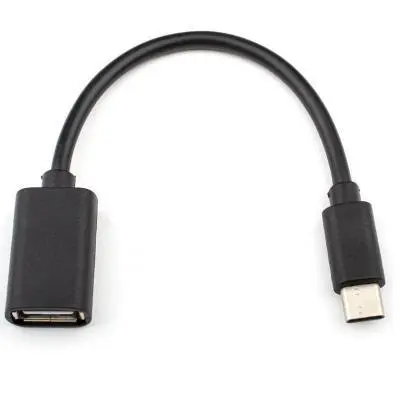 Дата кабель OTG USB 2.0 AF to Type-C 0.1m Atcom 14716, фото №1