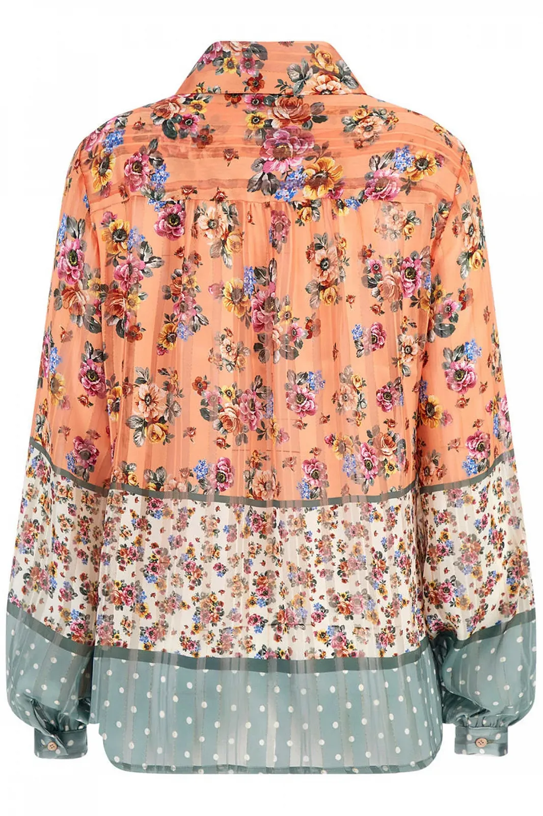 Женская блуза GUESS JEANS / Оранжевая / Размер S, фото №2