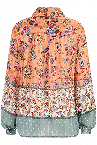 Жіноча блуза GUESS JEANS / Помаранчева / Розмір S synthetic.ua - Фото 1
